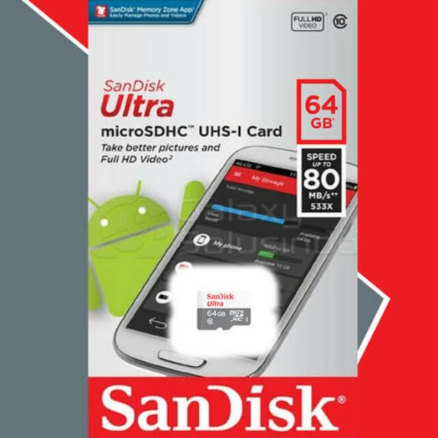 Sandisk Original MMC Memory Card 64GB Micro SD