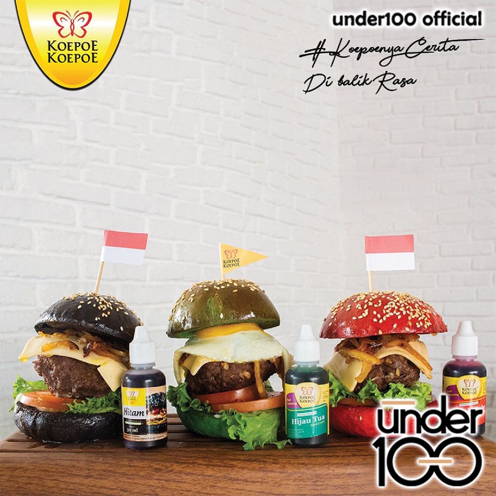 ❤ Under100 ❤ KOEPOE KOEPOE Pewarna Makanan Series 30ml Oil Based | Bahan Baking | Halal | BPOM