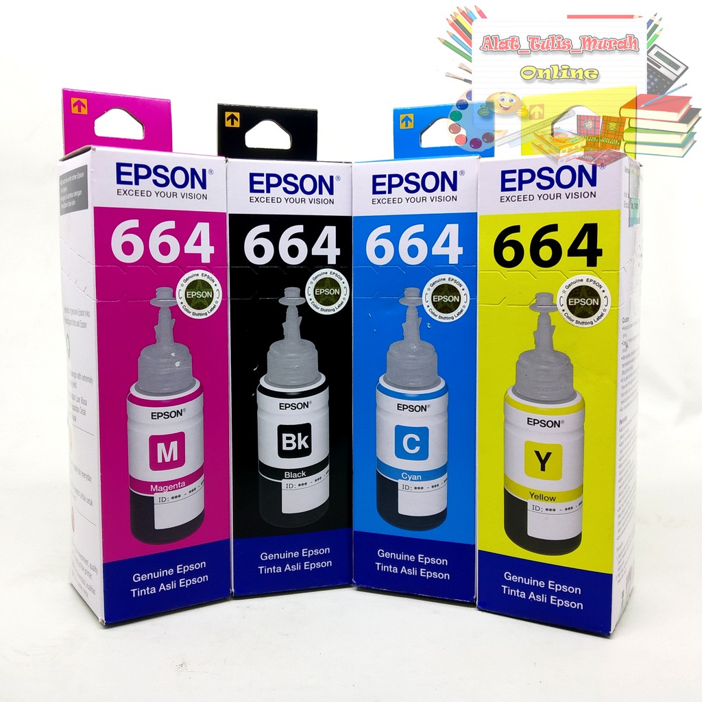 Tinta Epson 664 Original Satuan