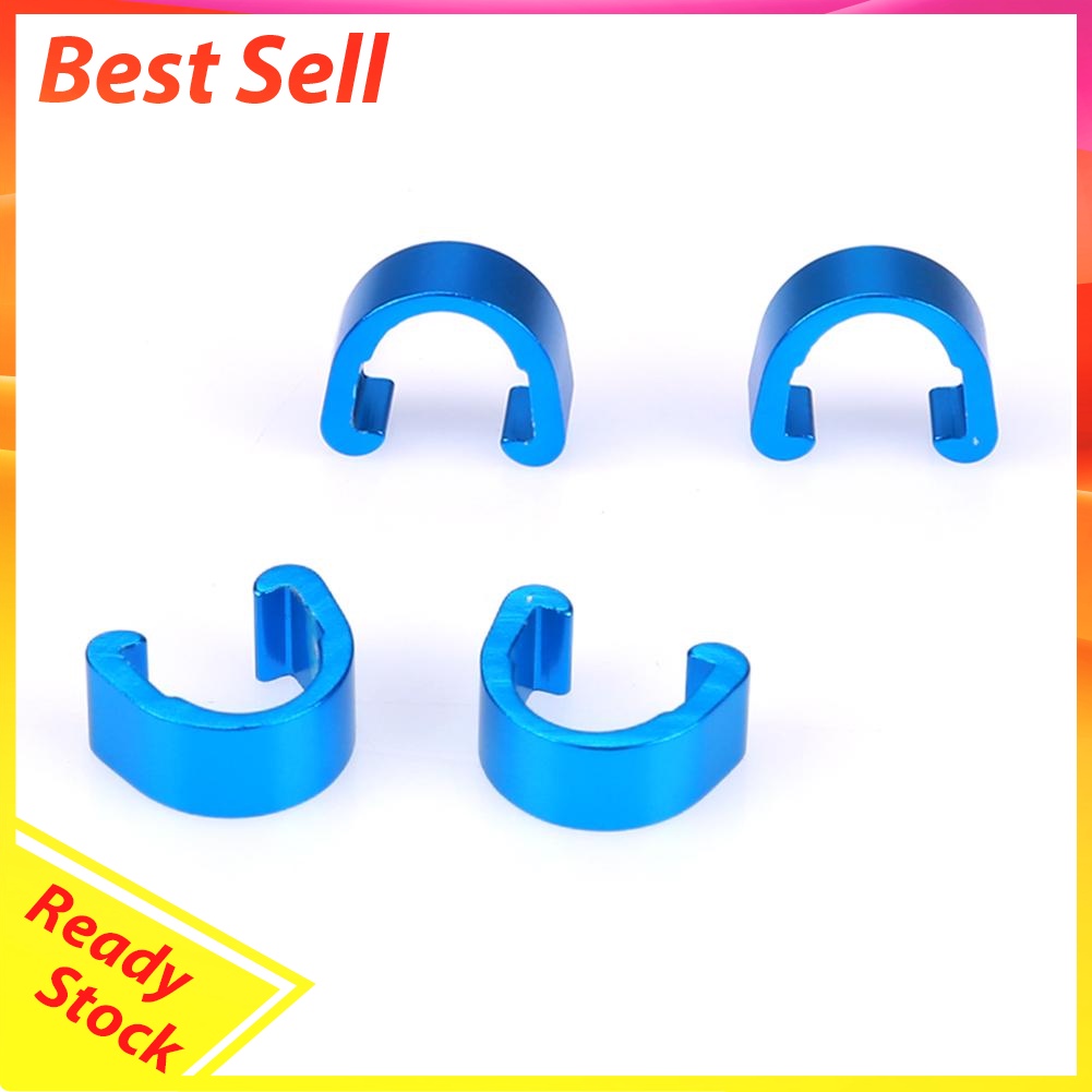 10pcs Bike Bicycle C-Clips Buckle Hose Brake Gear Cable Housing Guide