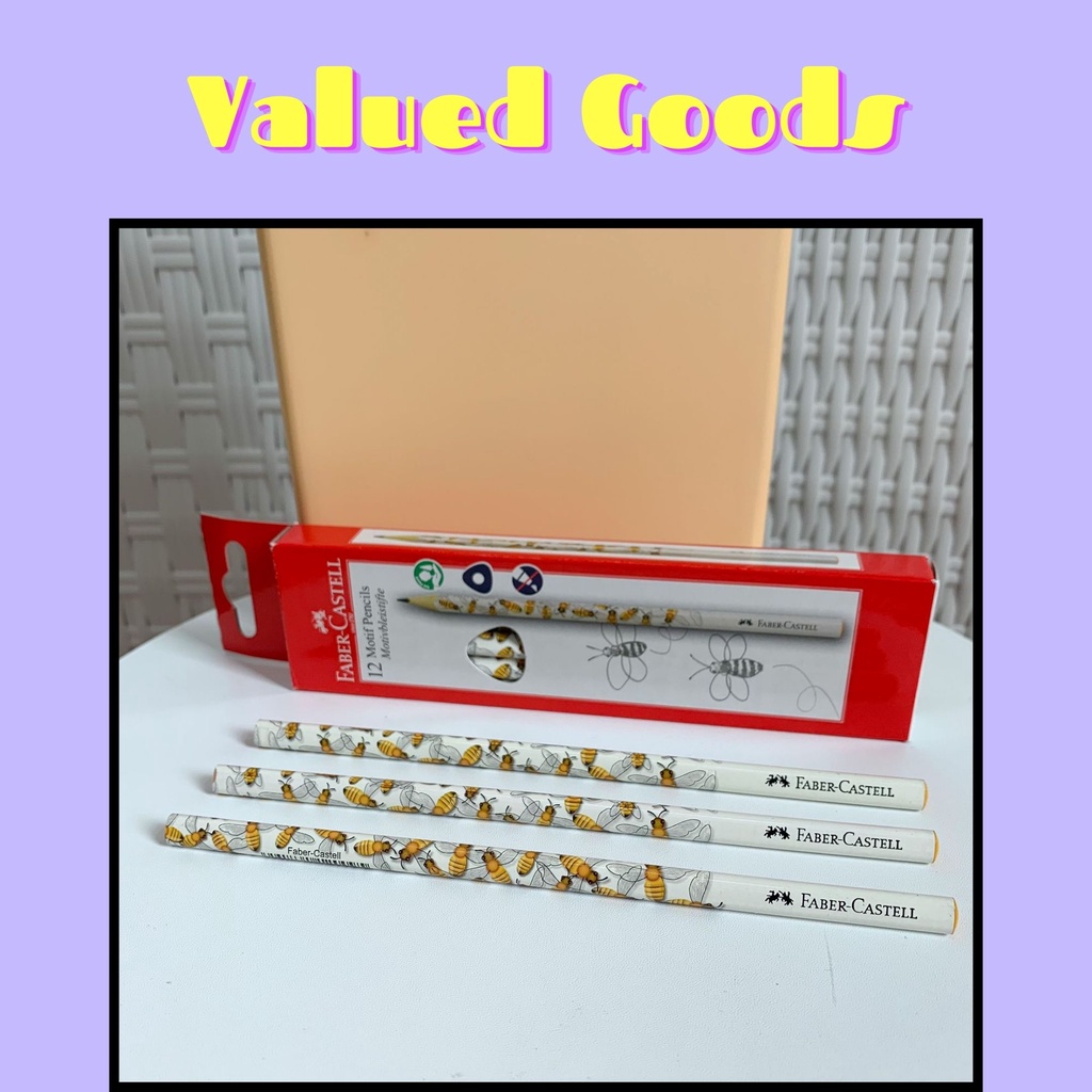 

PENSIL 2B FABER CASTELL LEBAH HONEYBEE UJIAN 1PC