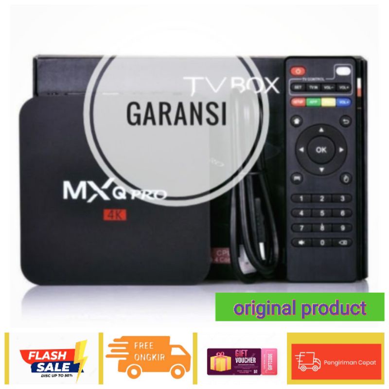 SMART TV BOX ANDROID MXQ PRO 5G