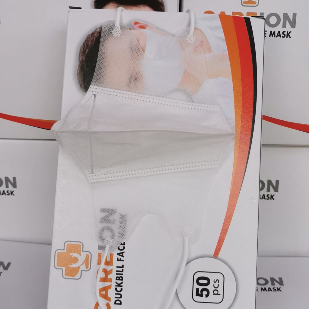 MASKER DUCKBILL 3PLY  / DUCKBILL MASKER CAREION  HARGA SATUAN