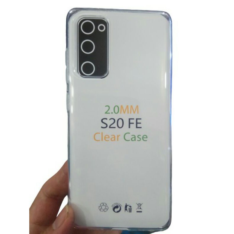 SAMSUNG  A81 NOTE 10 LITE S20 FE S21 FE 5G CLEAR HD 2.0 CASING SOFTCASE BAHAN TEBAL3