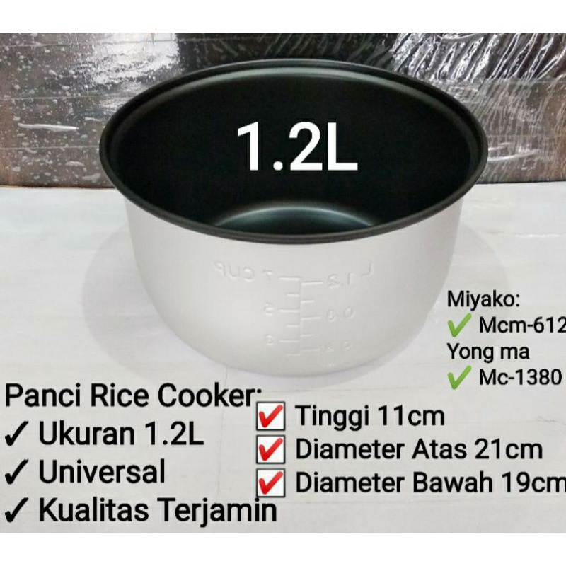 PANCI RICE COOKER / MAGICOM 1,8 LITER RENDAH UNIVERSAL