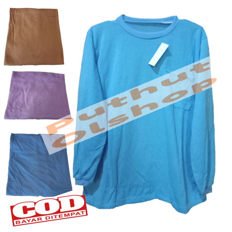 kaos oblong polos murah/kaos oblong kerja harian tani proyek/oblong latif