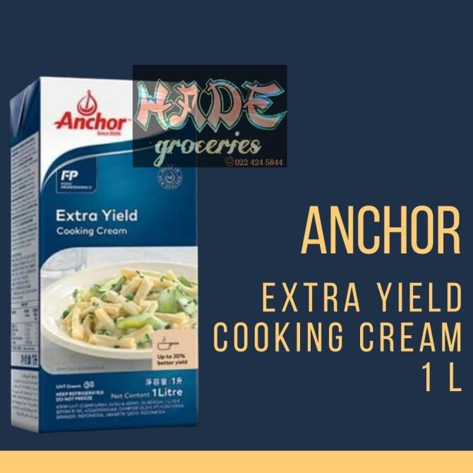 

(BISA COD) Anchor extra yield cooking cream 1lt