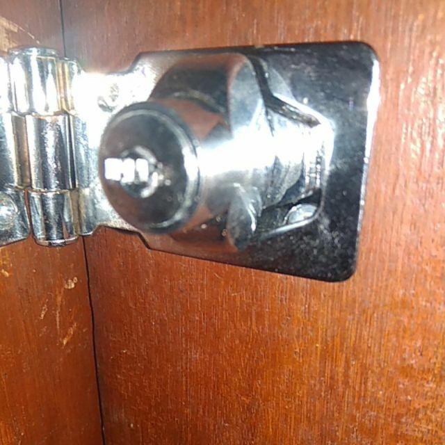 Overpal Kunci Soligen 2.5 In 6cm Putih - Kunci Hasp Lock - Overpal Gembok - Overpal Otomatis