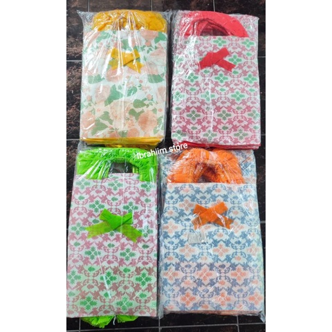 TERLARIS TAS BERKAT MOTIF TEBAL UKURAN 22x22 TAS BERKAT PET 22x22 TAS HAJATAN TEBAL UKURAN 22 TAS HAMPERS CANTIK MURAH