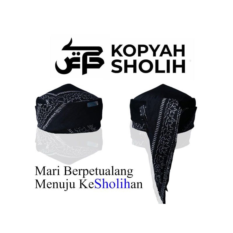kopyah sholih imamah instan imamah permanen peci batik peci hitam songkok peci blangkon peci songkok