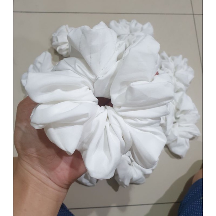 SCRUNCHIE Putih INNER JUMBO HIJAB CEPOL