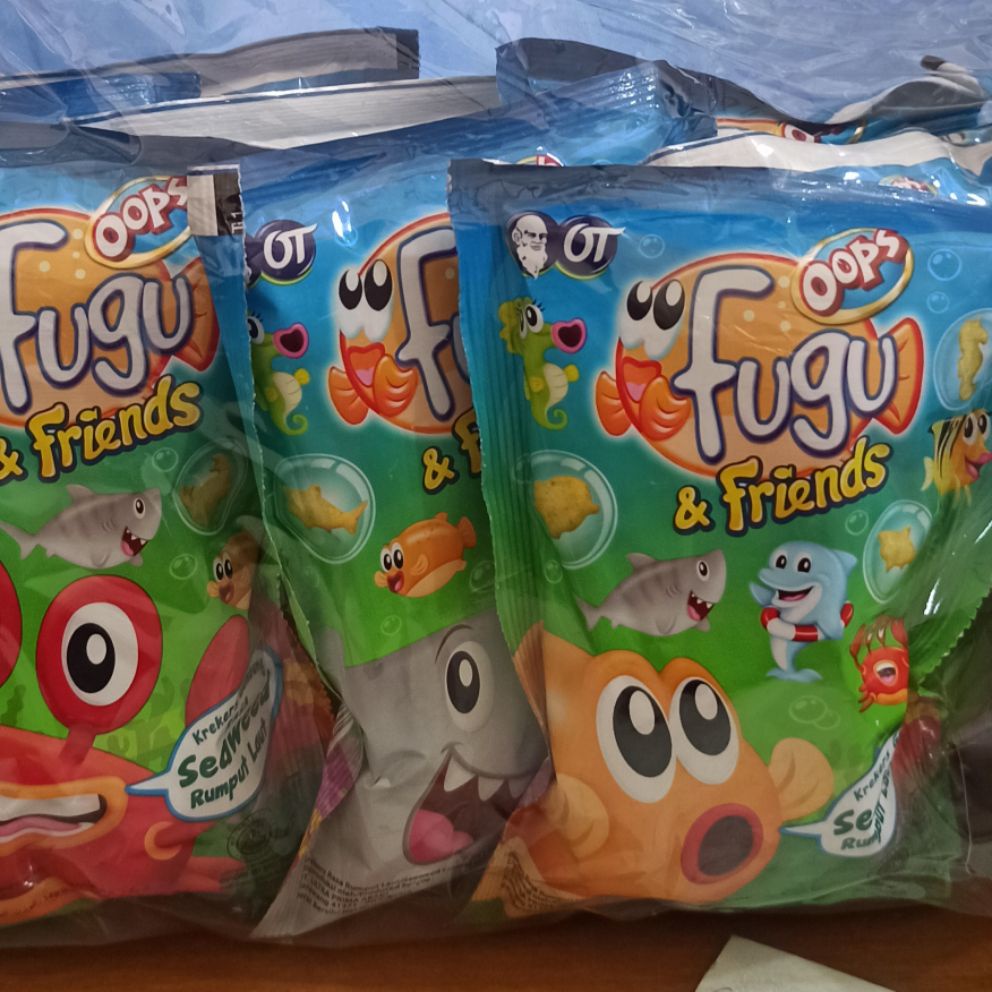 

Snack Fugu 1000 an isi 10 Bungkus ( 1 pack )