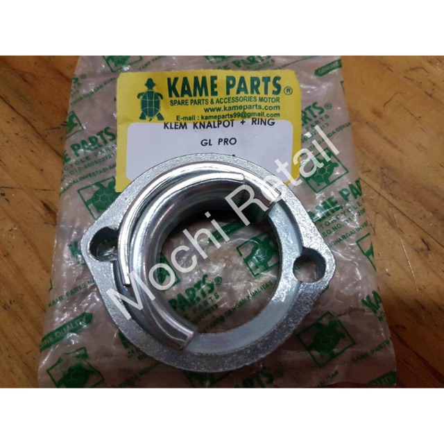 Kleman Leher Knalpot Tiger / GL Pro / Mega Pro