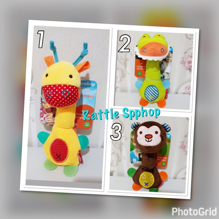 Rattle Stick Baby (rattle bayi) Animal 3m+ CBKS LC VC