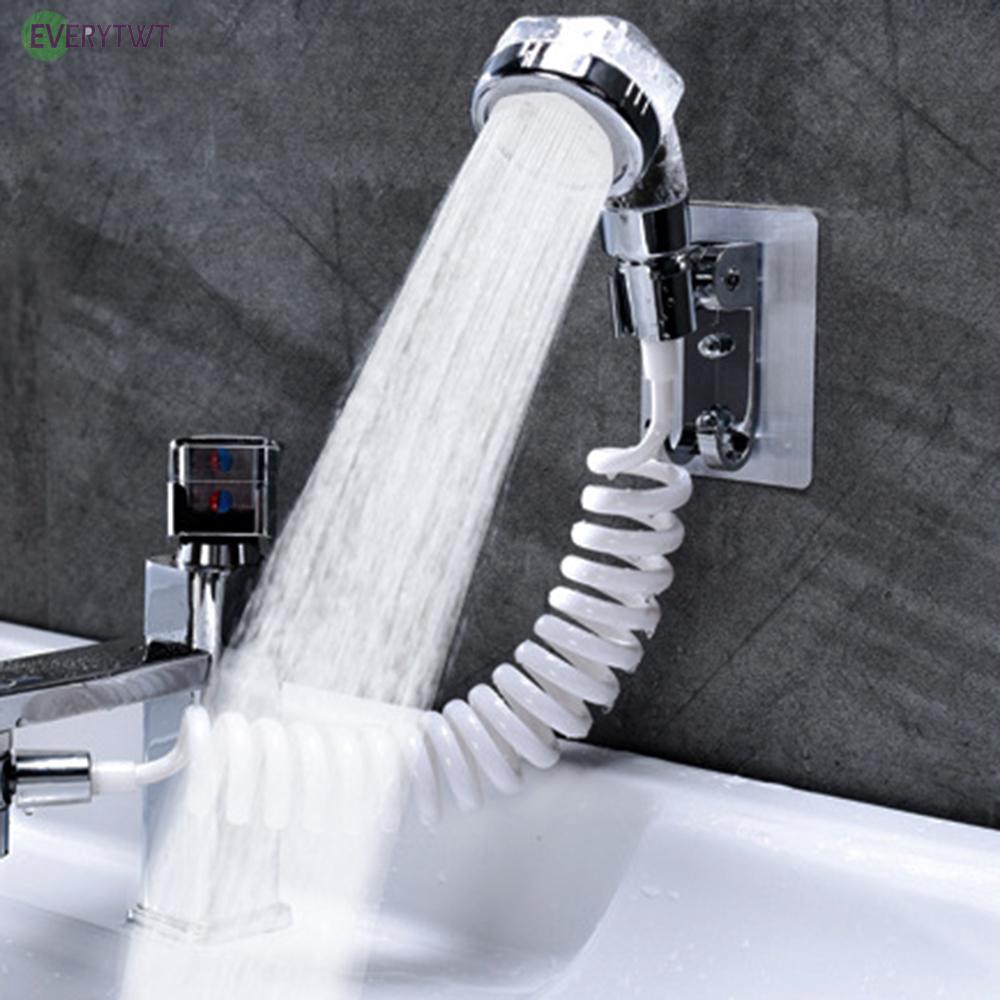 Sprayer Connector Kitchen Water Tap Universal Abs Bathroom Nozzle Sprayer Attachment Accessory Shopee Indonesia