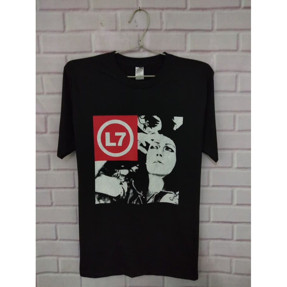 baju kaos tshirt musik metal pria wanita band L7 - Beauty process - built up