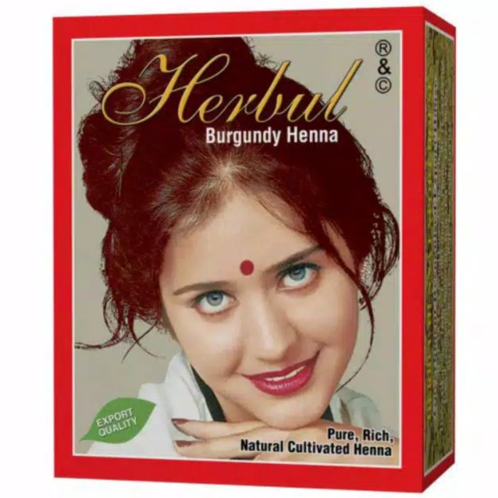 HERBUL BURGUNDY HENNA HAIR DYES