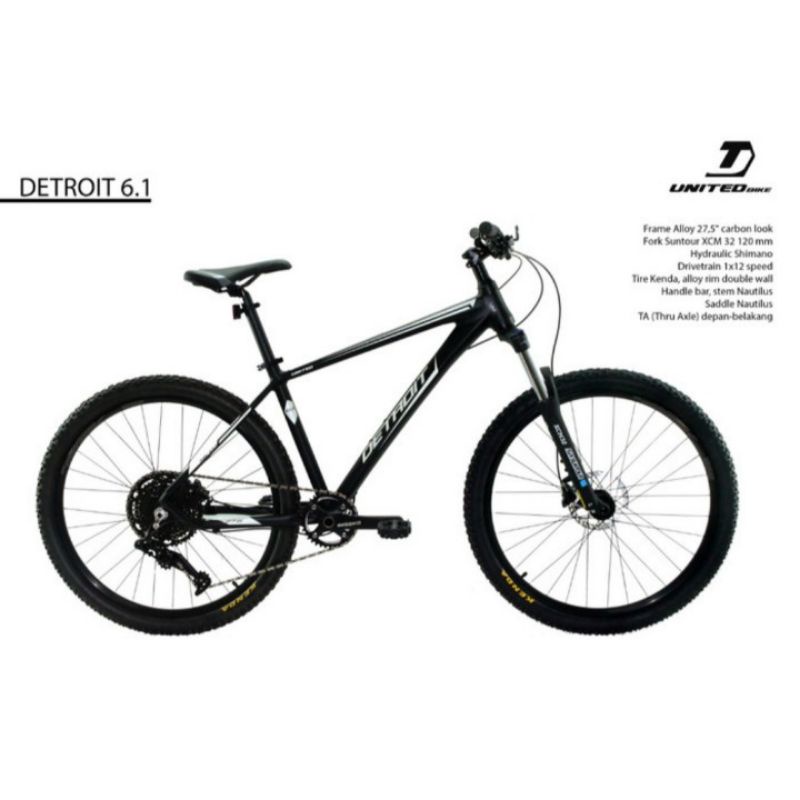 Sepeda Gunung 27.5 United Detroit 6.1