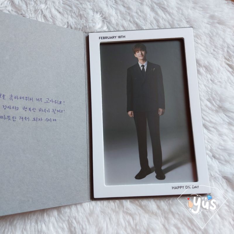 DK BIRTHDAY PACKAGE PHOTOFRAME - WONWOO REGAL