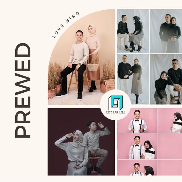 Jasa Foto Prewedding (Paket Bronze)