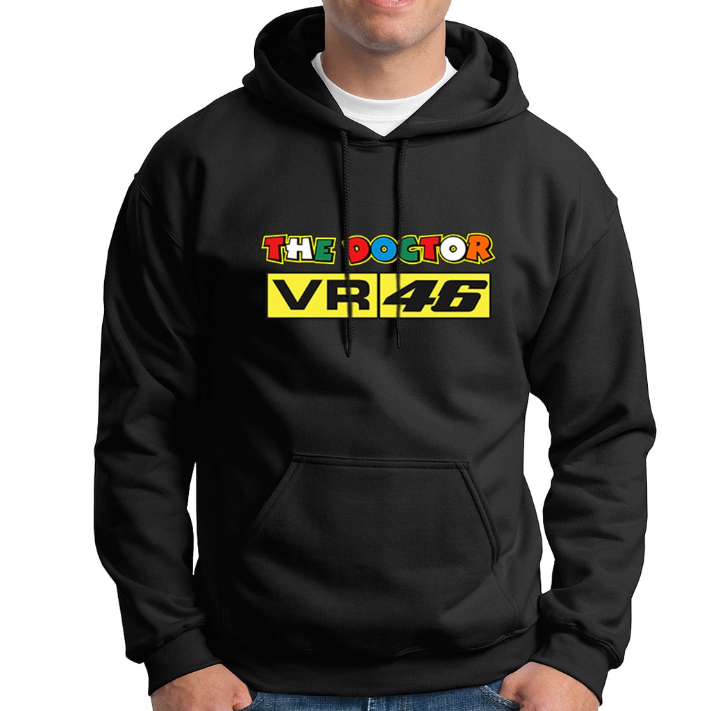 JAKET SWEATER HOODIE PRIA VR 46 THE DOCTOR VALENTINO ROSI TERLARIS