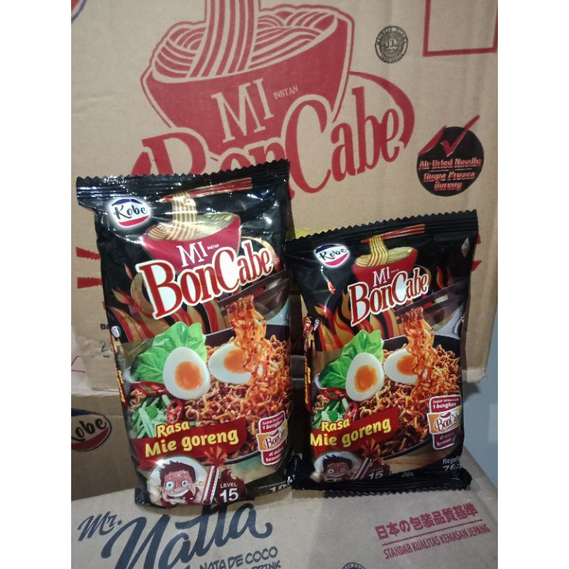 

Boncabe Mie Instan Level 15 / 105gr & 70gr