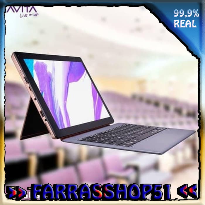 PROMO LAPTOP AVITA MAGUS N3350 4GB 128GB SSD 12.2" FHD TOUCH W10 RESMI
