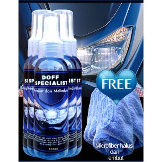 Pengkilap Body Motor Doff / Mobil Doff / Matte / Doff Specialist 100 ml