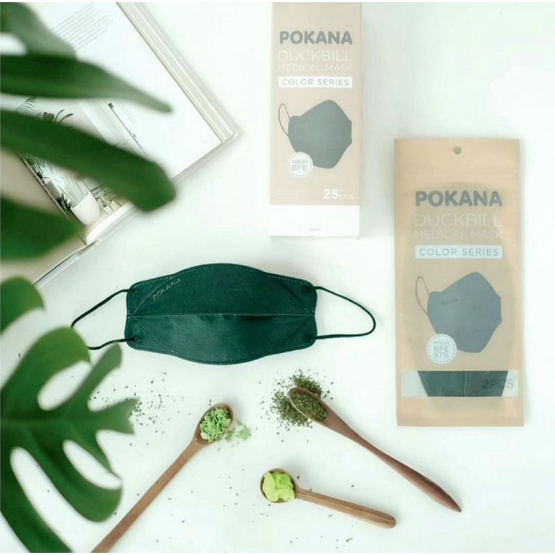 Masker Duckbill Pokana / Pokana Duckbill Medical Mask / Masker medis Pokana isi 25 pcs