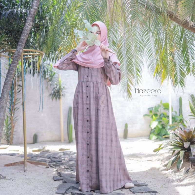 Danira Dress by Nazeera Gamis Harian Remaja