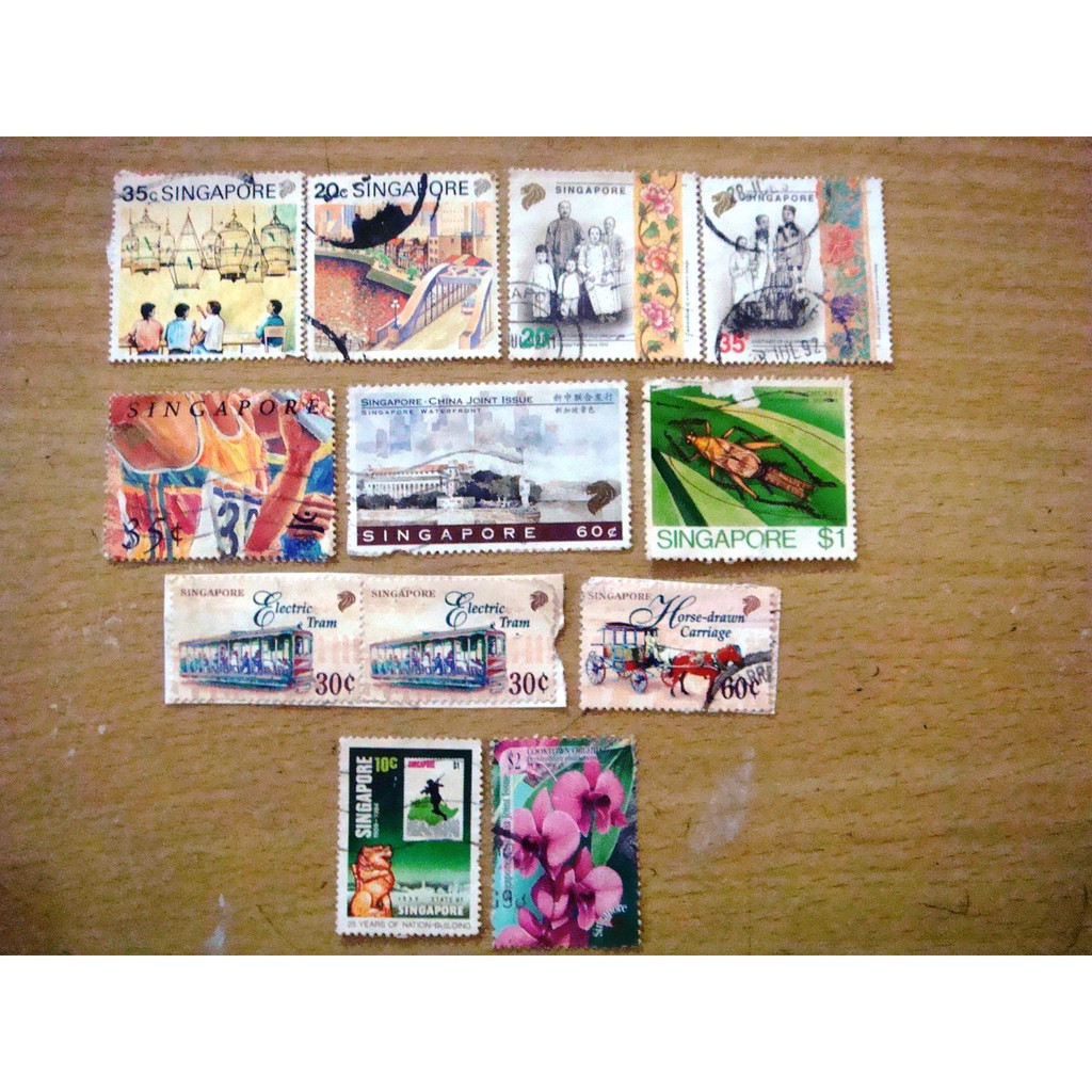 

Perangko Singapore Mixed Stamp