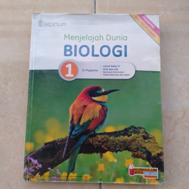 

Biologi SMA Kelas 10 Kurikulum 2013 Revisi, Erlangga (preloved/bekas)