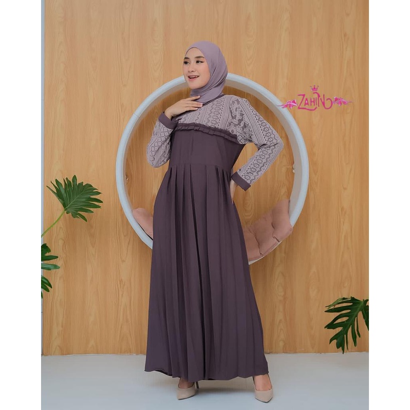 GAMIS SHAYRA MALIKA ZAHIN terbaru modis modern fashion style hits itycrepe baju kerja modis muslim