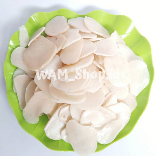 

Krupuk seblak putih, krupuk sari udang 1000gram