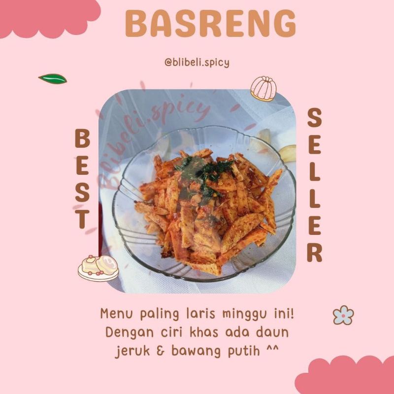 

Basreng Pedas Daun Jeruk