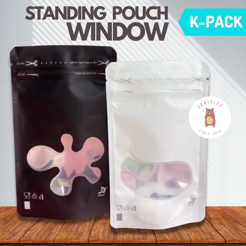 

Ziplock Standing Pouch Window 13x20cm Aluminium Foil