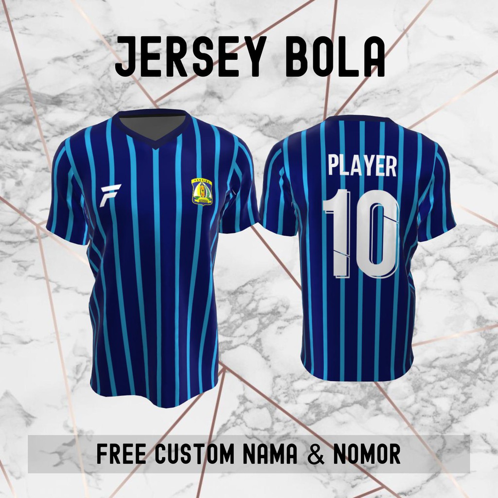Jersey Persiba Balikpapan Klub Bola Baju Kaos Custom Nama dan Nomor Punggung - 299