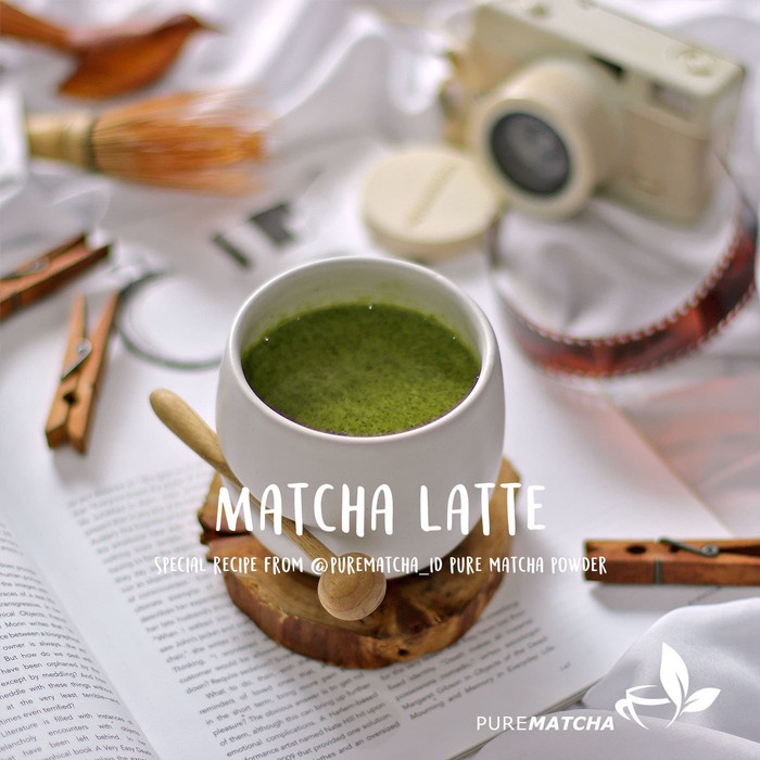 

Lainnya-Minuman-Bubuk- Matcha Green Tea Latte Powder Bubuk Greentea Latte 1 Kg Minuman Rasa -Bubuk-