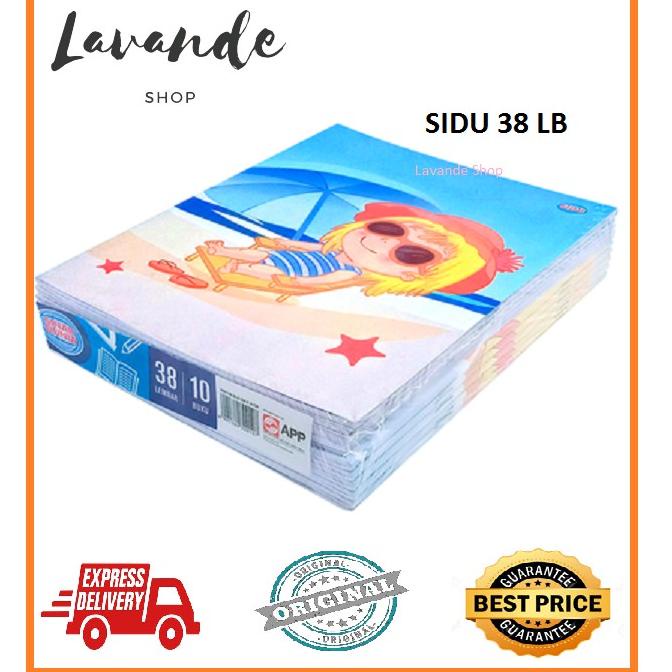 

[KODE BARANG NZA87] MURAH BUKU TULIS SIDU 1 PACK ISI 10 BUKU (1 BUKU TULIS ISI 38 LB) qg