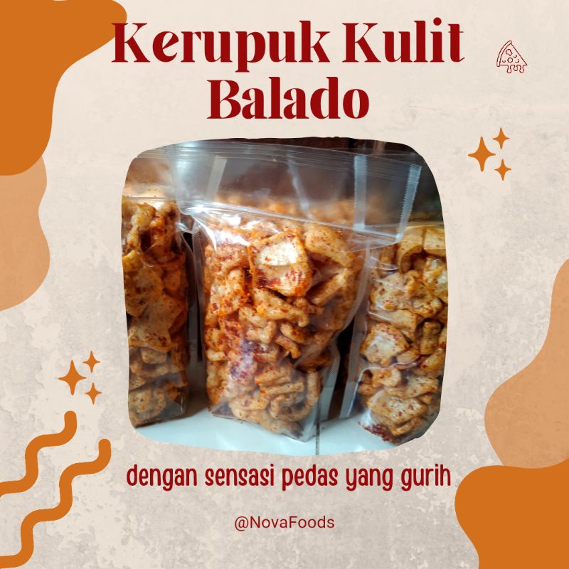 

Kerupuk Kulit Balado