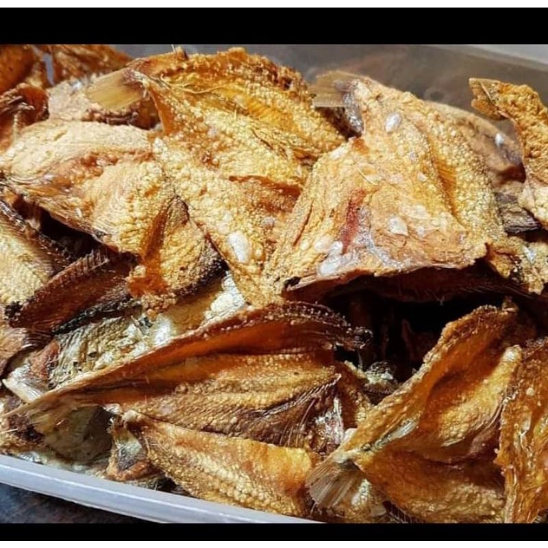 

ikan asin tipis krupuk mentah asli pontianak