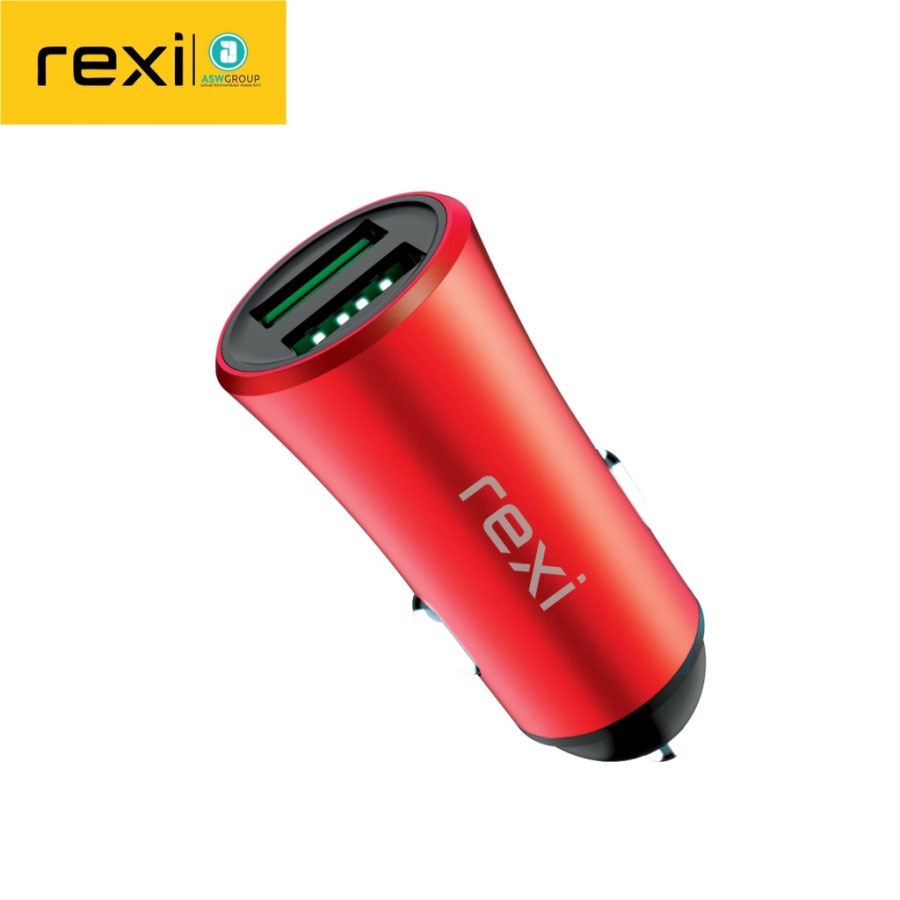 CAR CHARGER REXI 2 USB MICRO FAST CHARGING 3.4A GC34-M