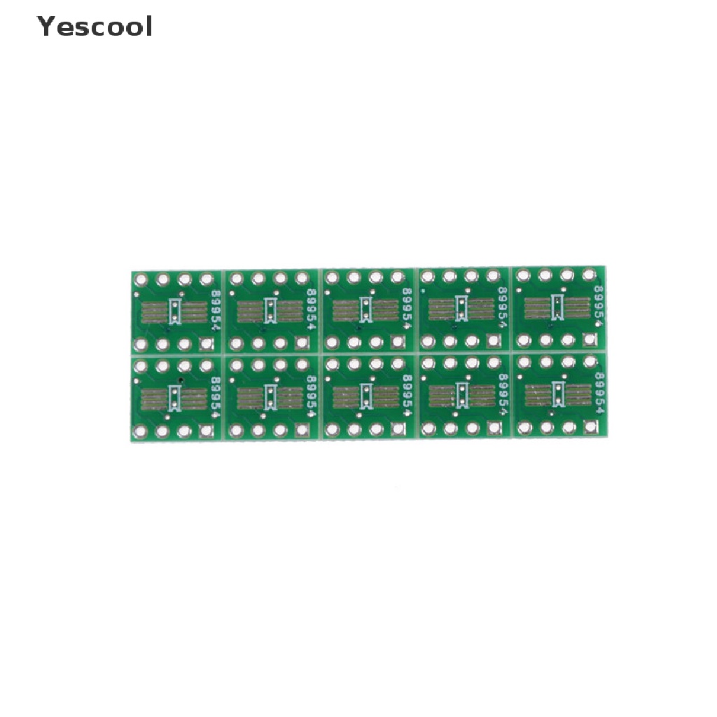 Yescool 10pcs adapter SOP8 SO8 SOIC8 Tsop8 Ke DIP8 Dengan Kepala Pin