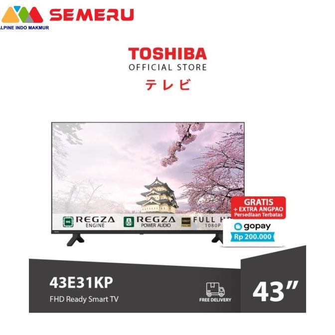 .........] TOSHIBA LED SMART TV 43" 43E31KP KHUSUS MAKASSAR