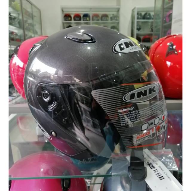 HELM INK CENTRO ORIGINAL GUNMETAL HELM INK KAPSUL ORI HELM INK CENTRO ORI MURAH ASLI GARANSI NO KW
