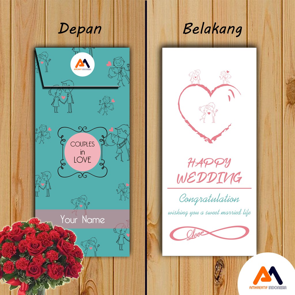 

Amplop Premium Wedding 004 (isi 12 Amplop)