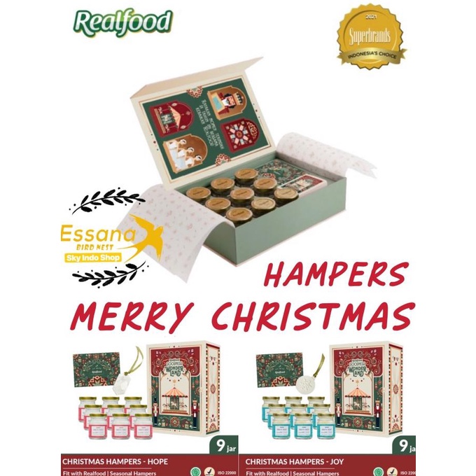 

HAMPERS NATAL / MERRY CHRISTMAS / BIRTHDAY ( ISI REALFOOD ) BN51FV6C