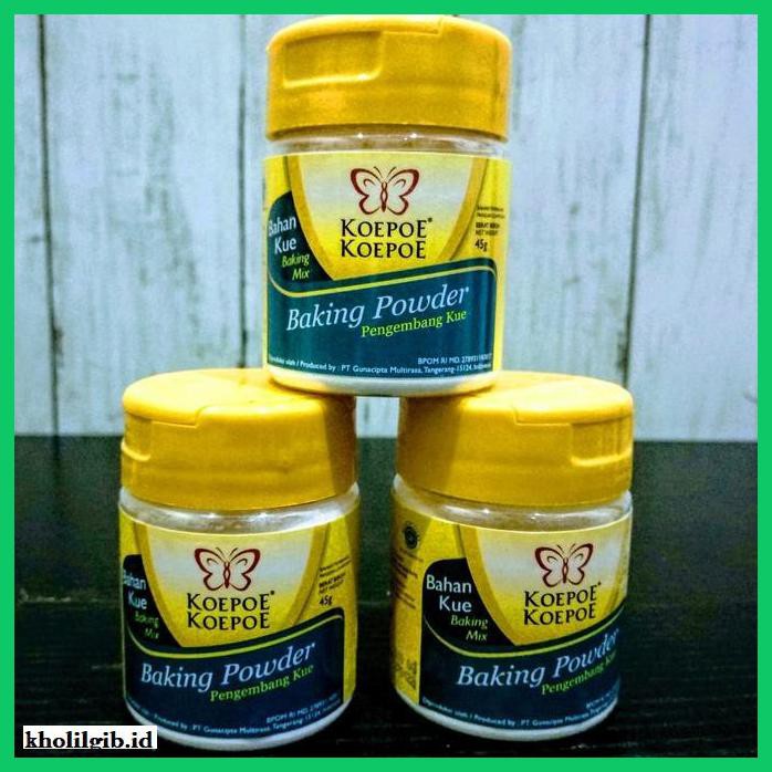 

Redwop-Gnikab- Baking Powder Koepoe Koepoe 45 Gr -Hallall.