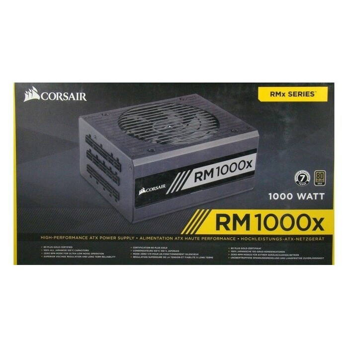 Power supply corsair RM1000x 1000watt