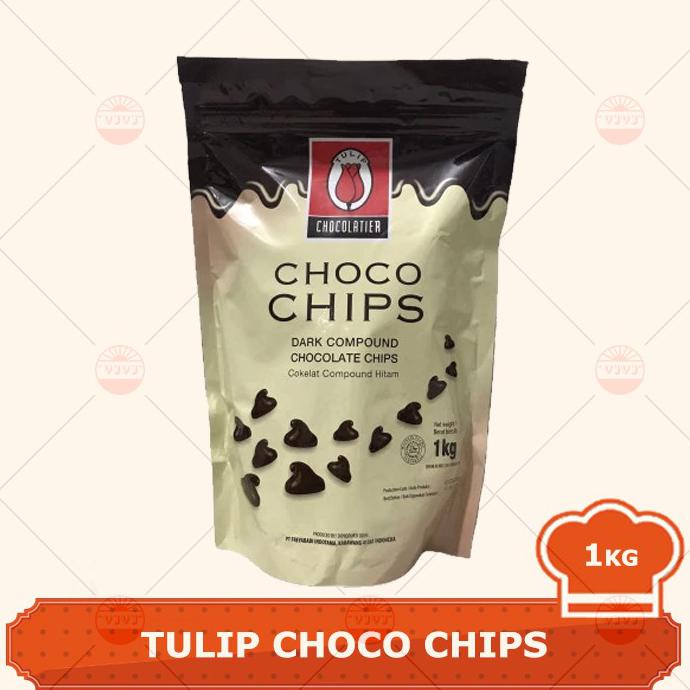 

TULIP DARK COMPOUND CHOCO CHIPS 1KG